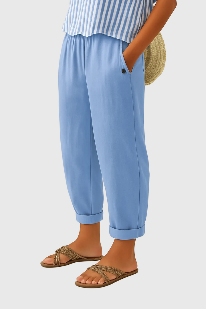 Mathilde | Pantalon Décontracté Coupe Ballon