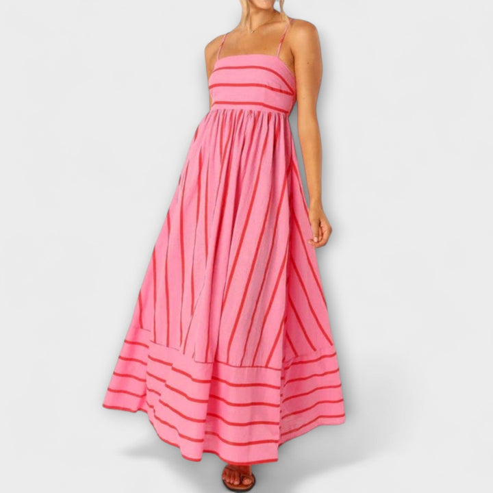 Rosa - Robe Décontractée Rayée