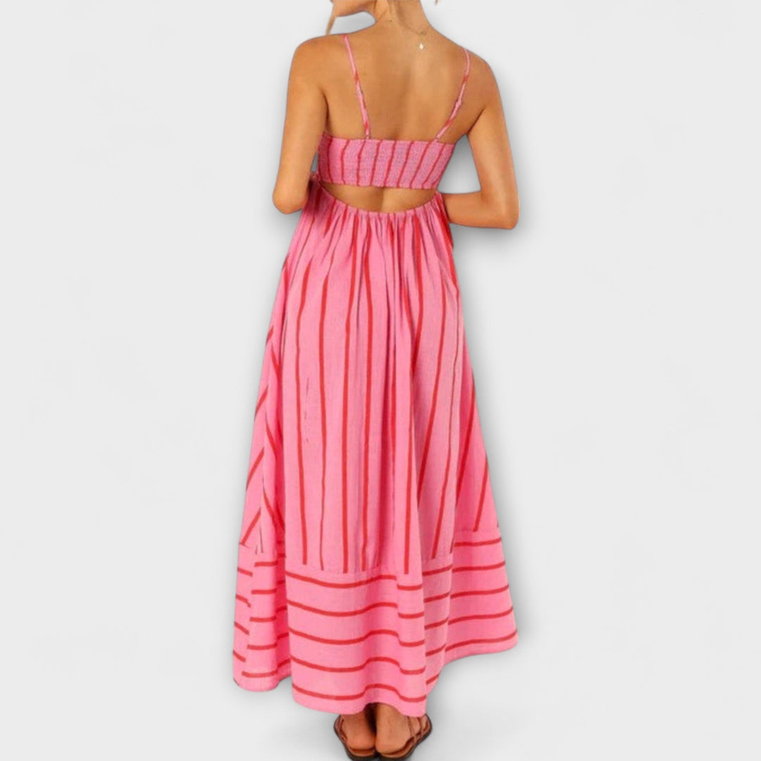Rosa - Robe Décontractée Rayée